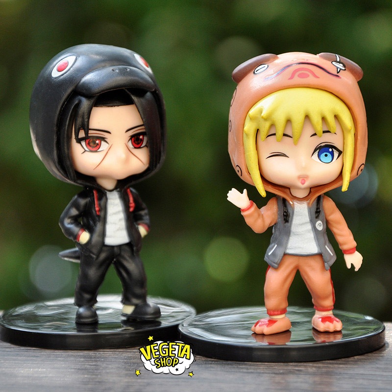 Mô hình Naruto - Uzumaki Naruto Minato Hatake Kakashi Uchiha Sasuke Gaara Itachi cosplay Vĩ thú linh thú các loài vật