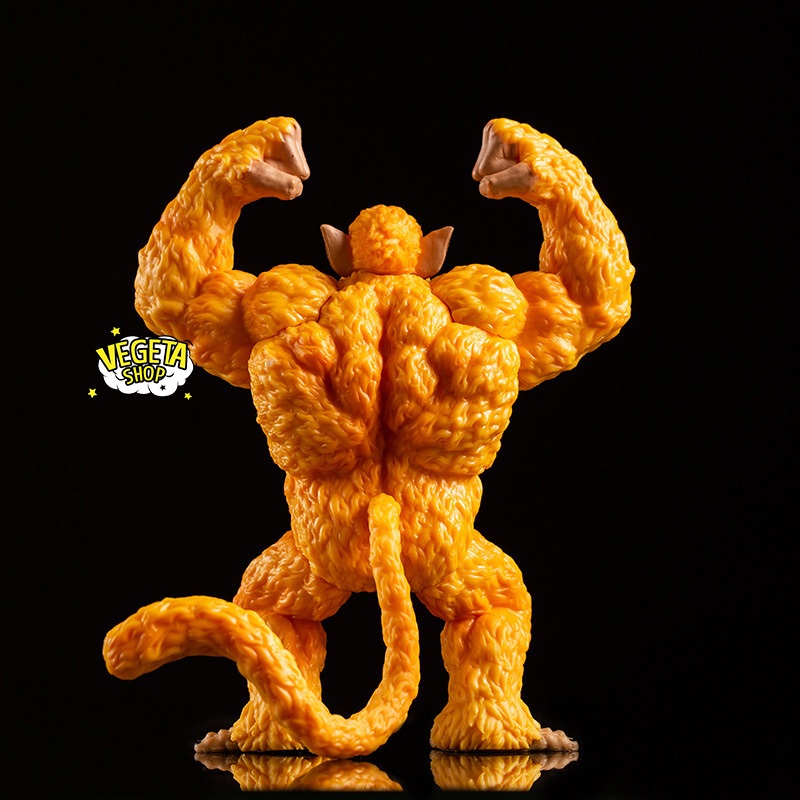 Mô hình Dragon ball GT - Mô hình Goku Super Saiyan 4 hóa khỉ vàng - Gạt tàn khỉ vàng Goku SSJ4 OOZARU - Cao 15~17cm