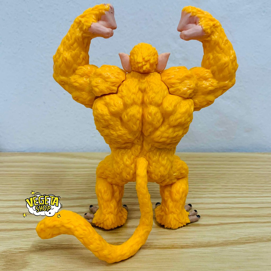 Mô hình Dragon ball GT - Mô hình Goku Super Saiyan 4 hóa khỉ vàng - Gạt tàn khỉ vàng Goku SSJ4 OOZARU - Cao 15~17cm