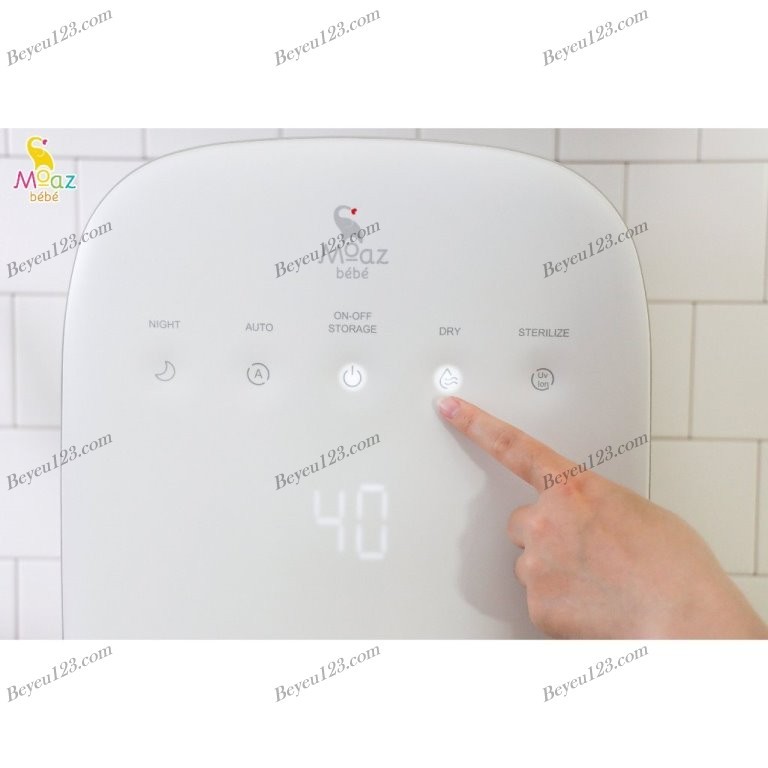 Máy tiệt trùng sấy khô tia đèn UVC và ION Moaz BéBé MB-072 MB072 / MB-038 MB038