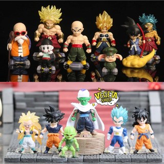 Mô hình Dragon Ball - Adverge - SonGoku Piccolo Tien Shinhan Chiaotzu Broly Bardock Oolong Master Roshi Yamcha Gotenks
