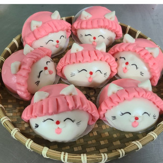 Bánh bao mèo công chúa - nhân khoai môn