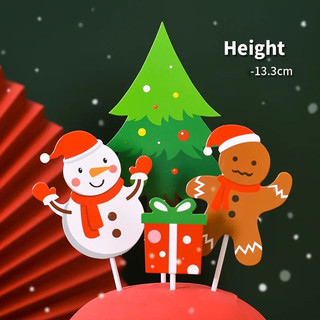 Tổng Hợp Set Cắm Noel Trang Trí Bánh Kem