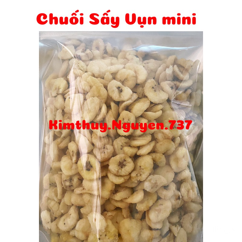 1Kg Chuối Sấy Khô Loại Nhỏ & các loại trái cây sấy Như Hình - Cam kết hàng mới