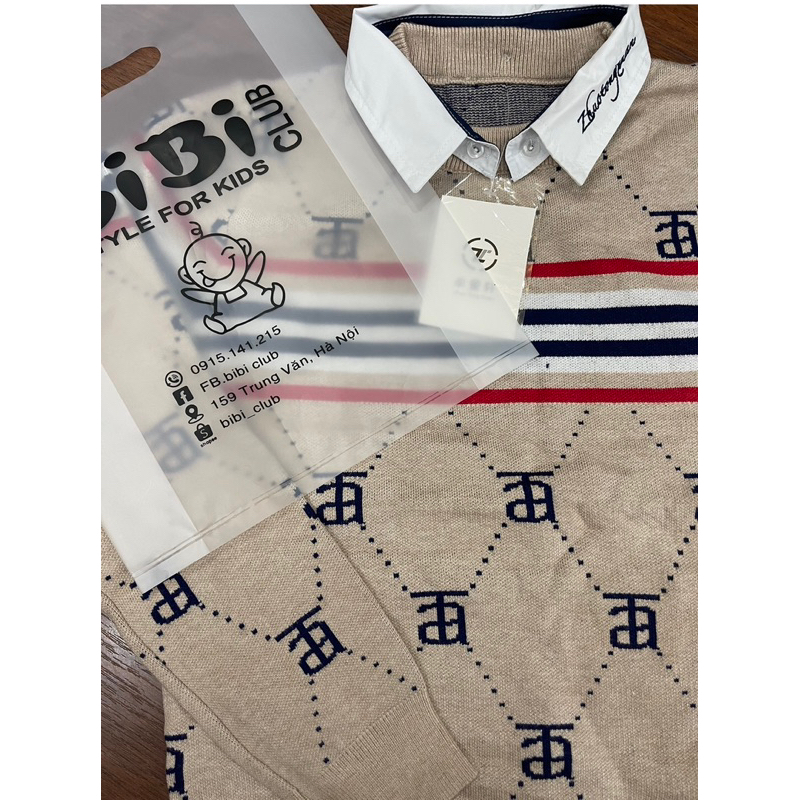 Áo len QC bé trai size đại 150-190