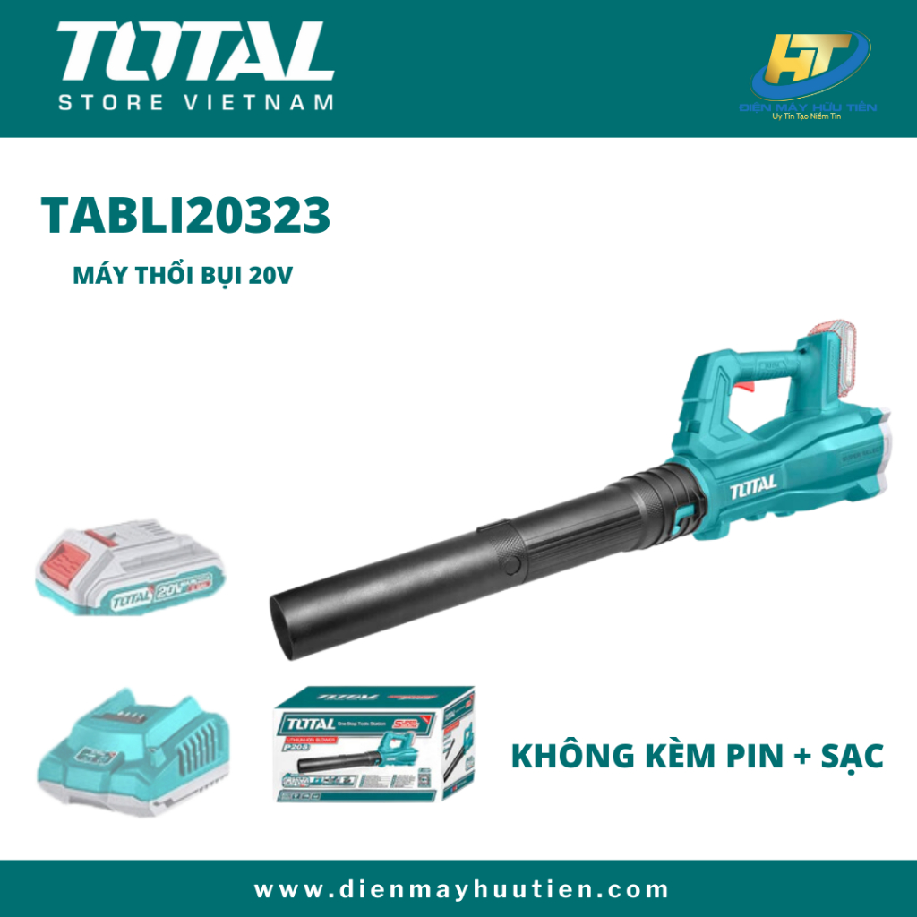 Máy thổi bụi cầm tay 20V TOTAL (TABLI20323,TABLI203235)