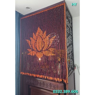 Rèm hạt gỗ Bồ Đề, Rèm treo phòng thờ .