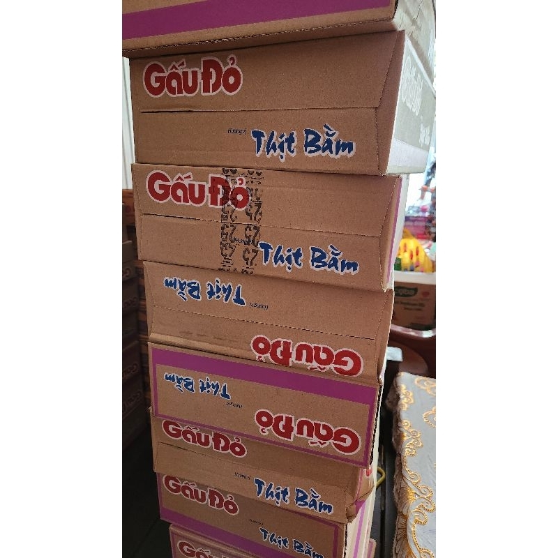 Mì gấu đỏ thịt bằm 30 gói