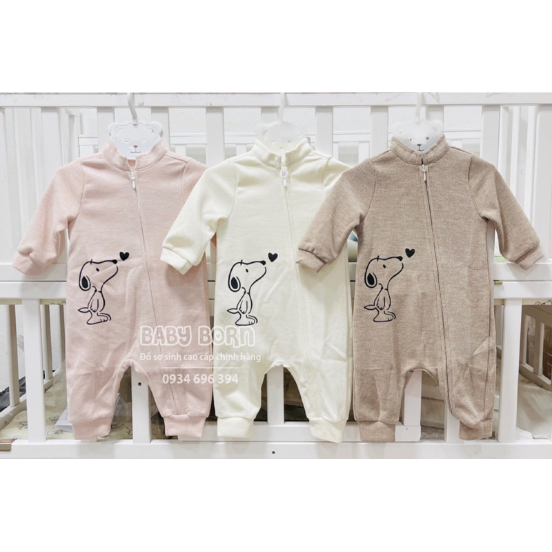 Anminaza - Body cổ đứng Cún Lucky Cotton nỉ AMI0119