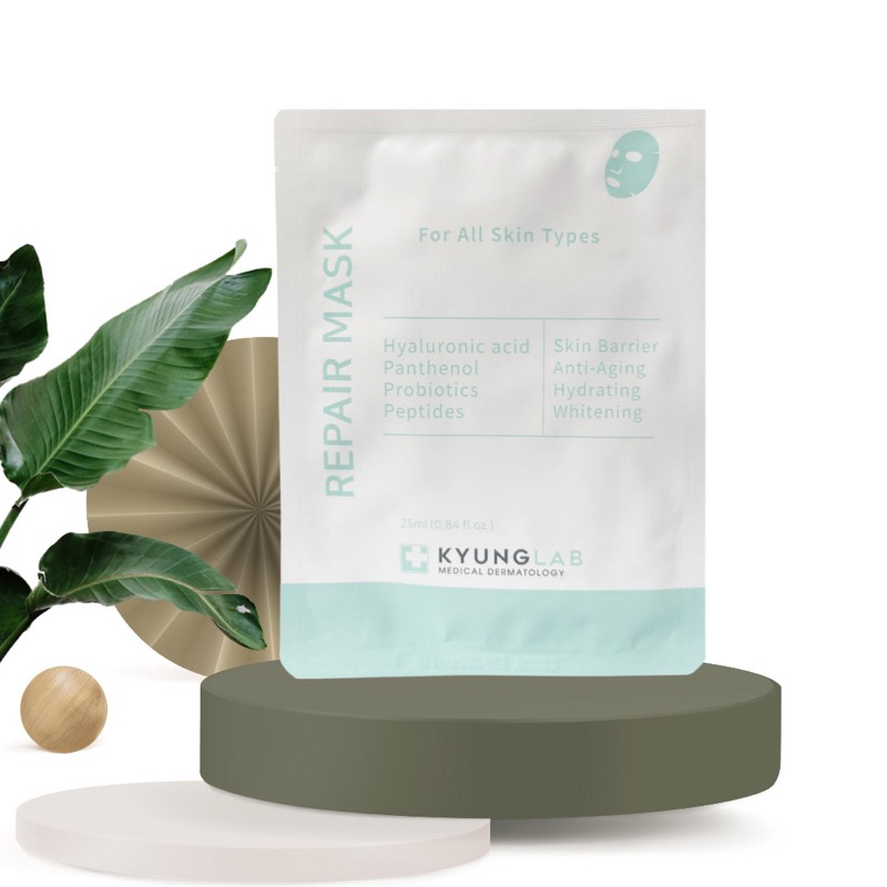 Mặt Nạ Phục Hồi B5 Kyunglab repair mask + mặt nạ B5 Senademar Sodium DNA B5 mask hạn 2026 Dùng Cho Mọi Loại Da