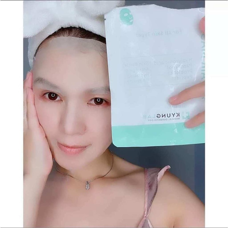 Mặt Nạ Phục Hồi B5 Kyunglab repair mask + mặt nạ B5 Senademar Sodium DNA B5 mask hạn 2026 Dùng Cho Mọi Loại Da