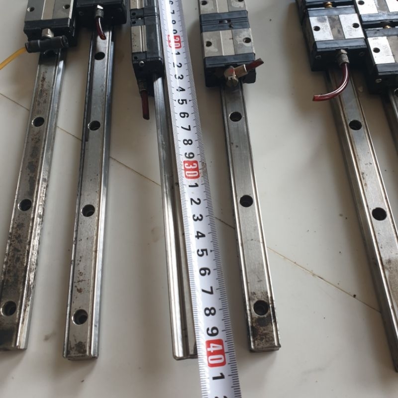 Cặp ray 15 THK SSR15 SAMICK dài 400mm 4 block trượt
