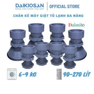 Chân chống rung máy giặt, tủ lạnh Daimito điều chỉnh độ cao - Hàng loại 1 