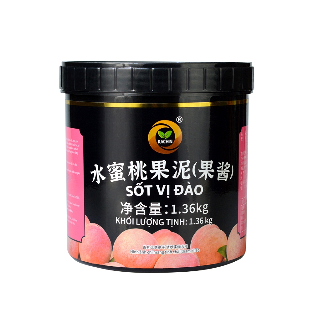 Mứt/ Sốt Vị Đào Hồng hãng Kachin