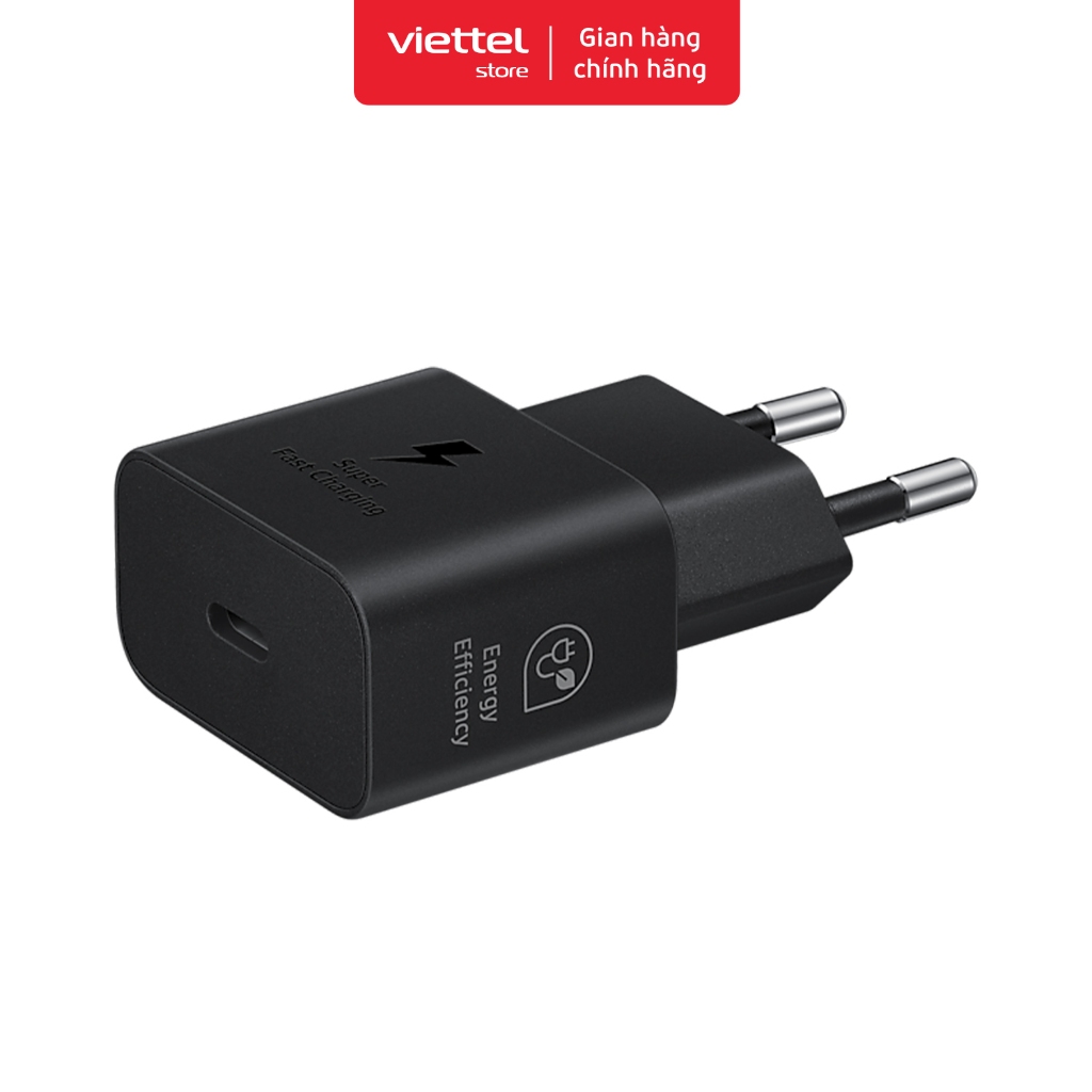 Củ sạc Type C Samsung T2510 25W Black   Chính hãng
