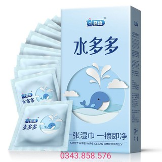 Bao cao su cá heo siêu mỏng nhiều nước hộp 100 cái