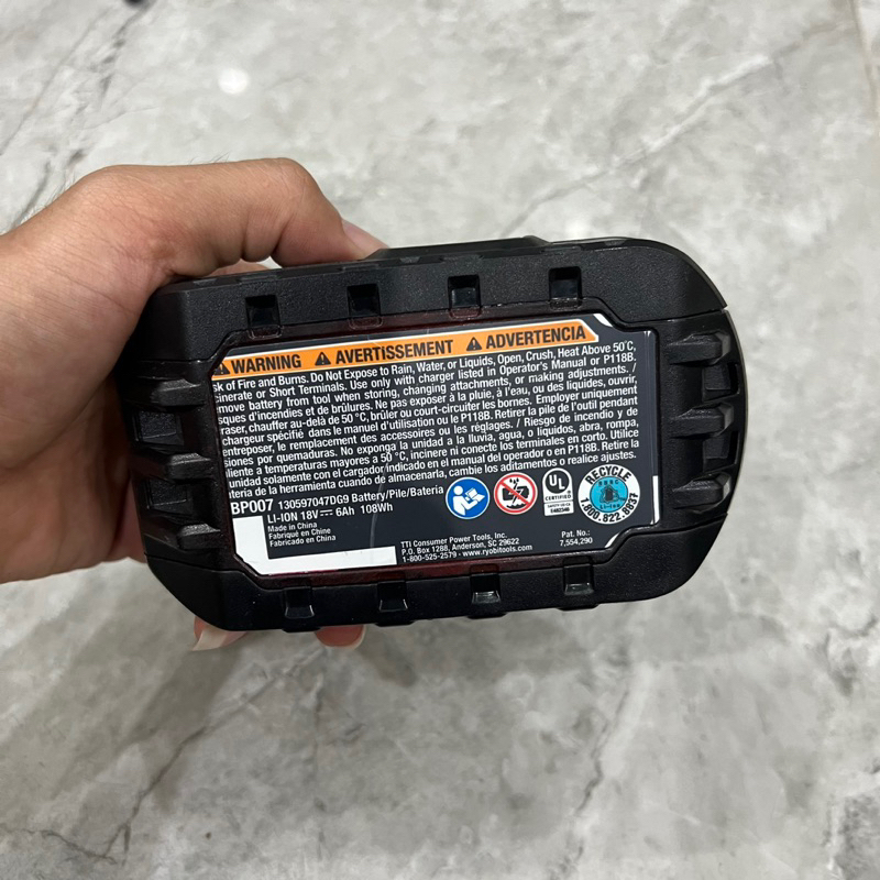 Pin Rybi 2a Đời Mời Hàng Nhập Mỹ likenew 99%