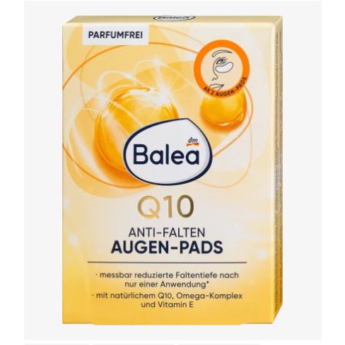 12 Miếng dán chống nhăn mắt Balea Q10 Anti - Falten Đức