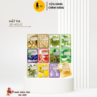 Lẻ 1 MẶT NẠ DƯỠNG DA 3D FOOD A HOLIC NATURAL ESSENCE MASK - HB0014