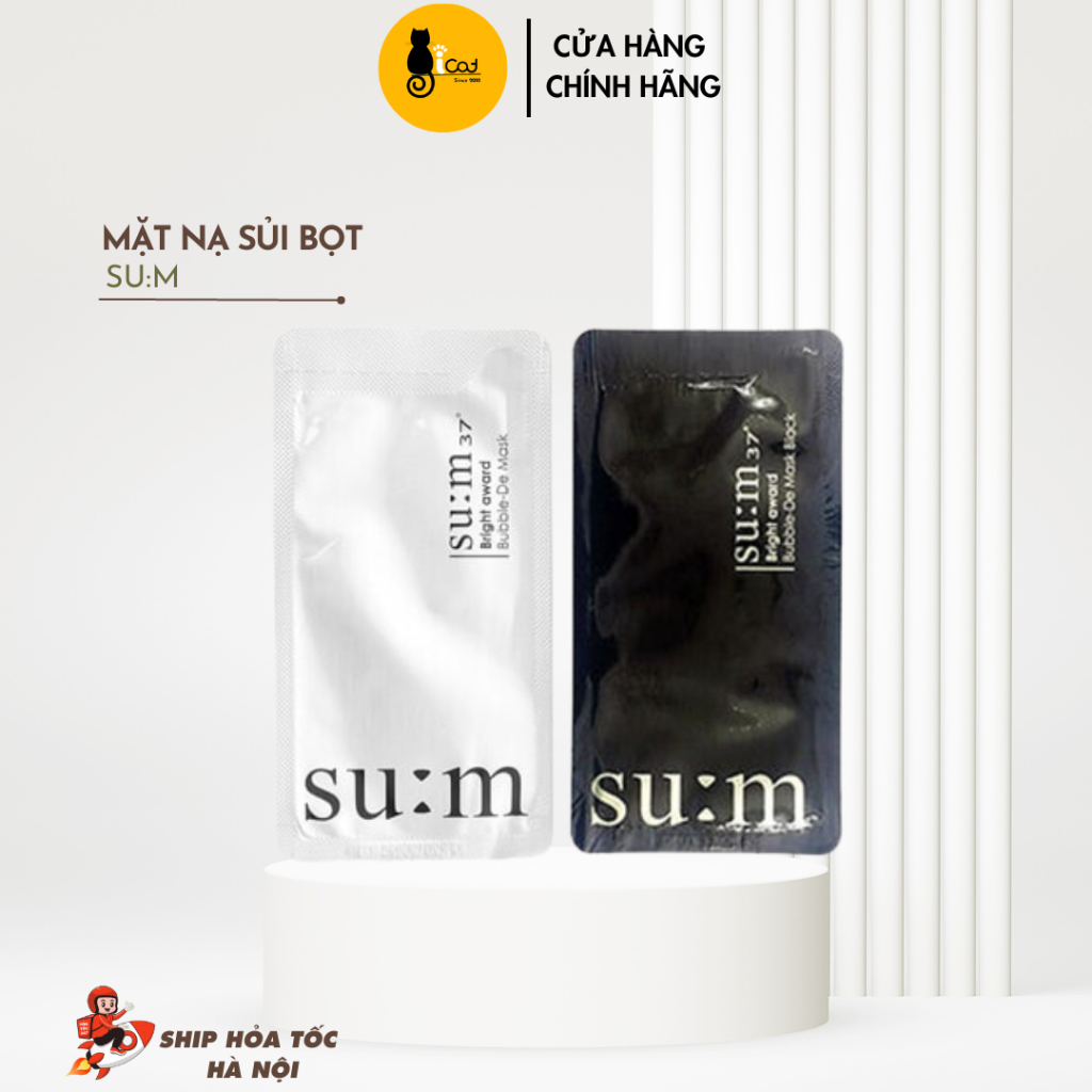 Mặt nạ sủi bọt SUM 37 Bright Award Bubble-De Mask