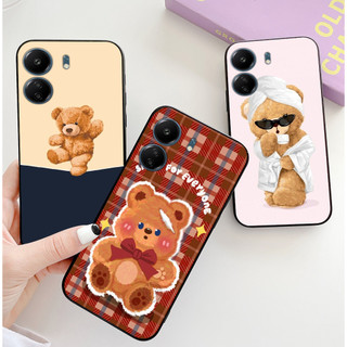 ốp lưng xiaomi redmi 13c in hình gấu bông baby bear cute