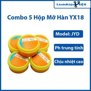 Combo 5 hộp mỡ hàn yx18 cao cấp