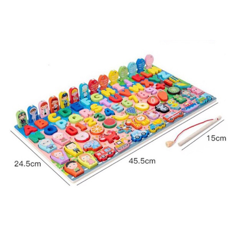 Đồ chơi bộ câu cá gỗ