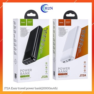 ✅Mẫu Mới✅ Pin Sạc Dự Phòng 2 Cổng USB Sạc Nhanh 2A Hoco J72 / J72A dung lượng 10000mAh / 20000mAh Chính Hãng Bh 1 Năm