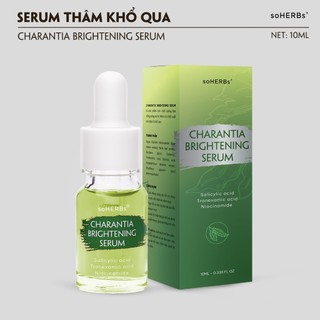 Serum khổ qua soherbs - tinh chất khổ qua mờ thâm - trắng da phục hồi da mụn 10ml