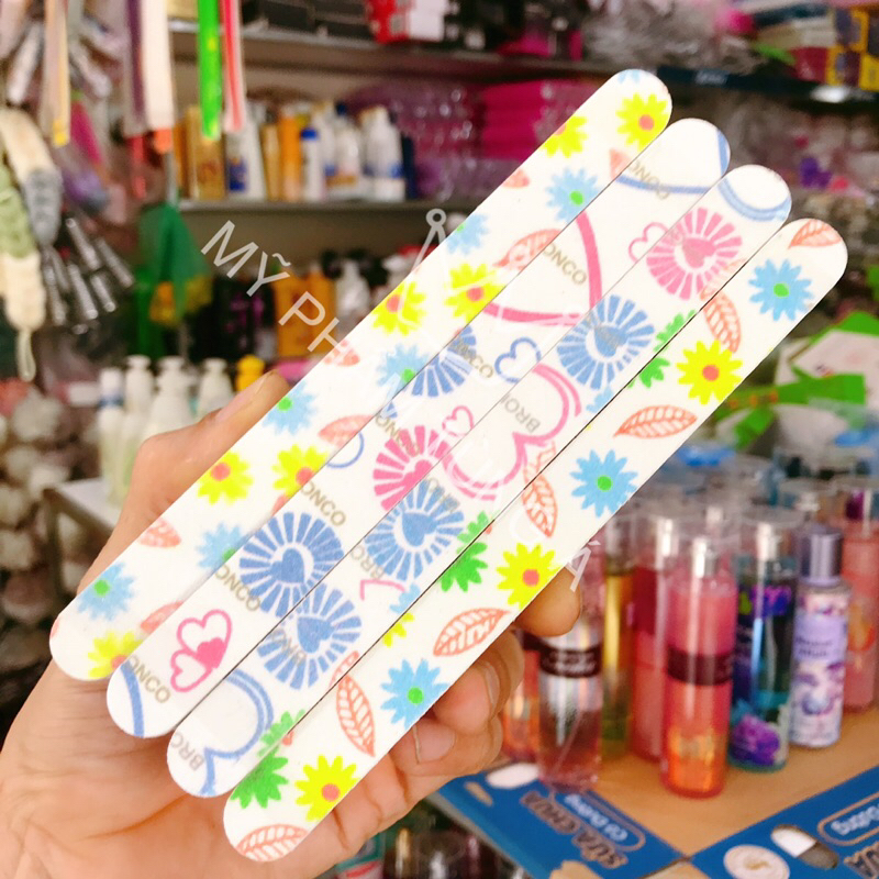 Combo 10 Cây Dũa Giấy Hoa Văn Nhiều Màu