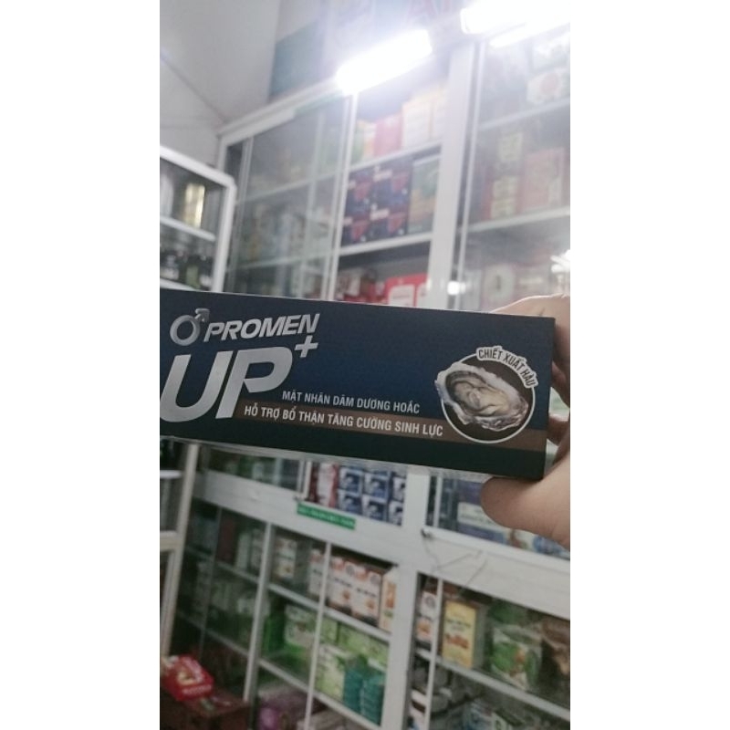 Viên uống bổ thận  Promen Up Plus / Hộp 30 viên bổ thận tăng cường chức năng , đau lưng mỏi gối tiểu đêm thận suy yếu