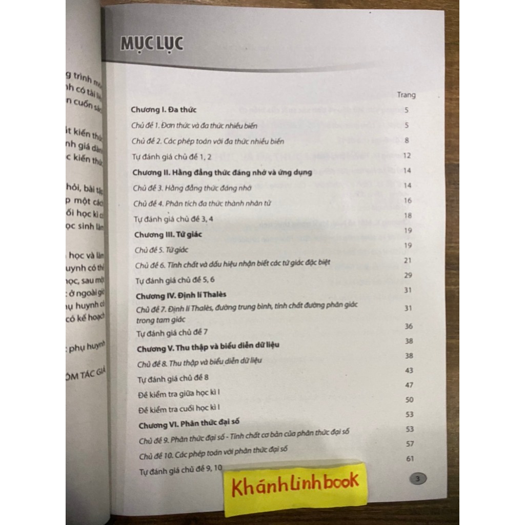 Sách - Phát triển và đánh giá năng lực toán 8