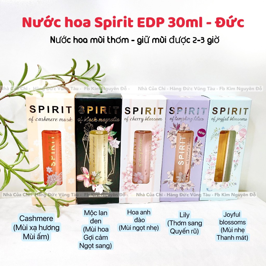 Nước hoa Spirit 30ml hàng nội địa Đức