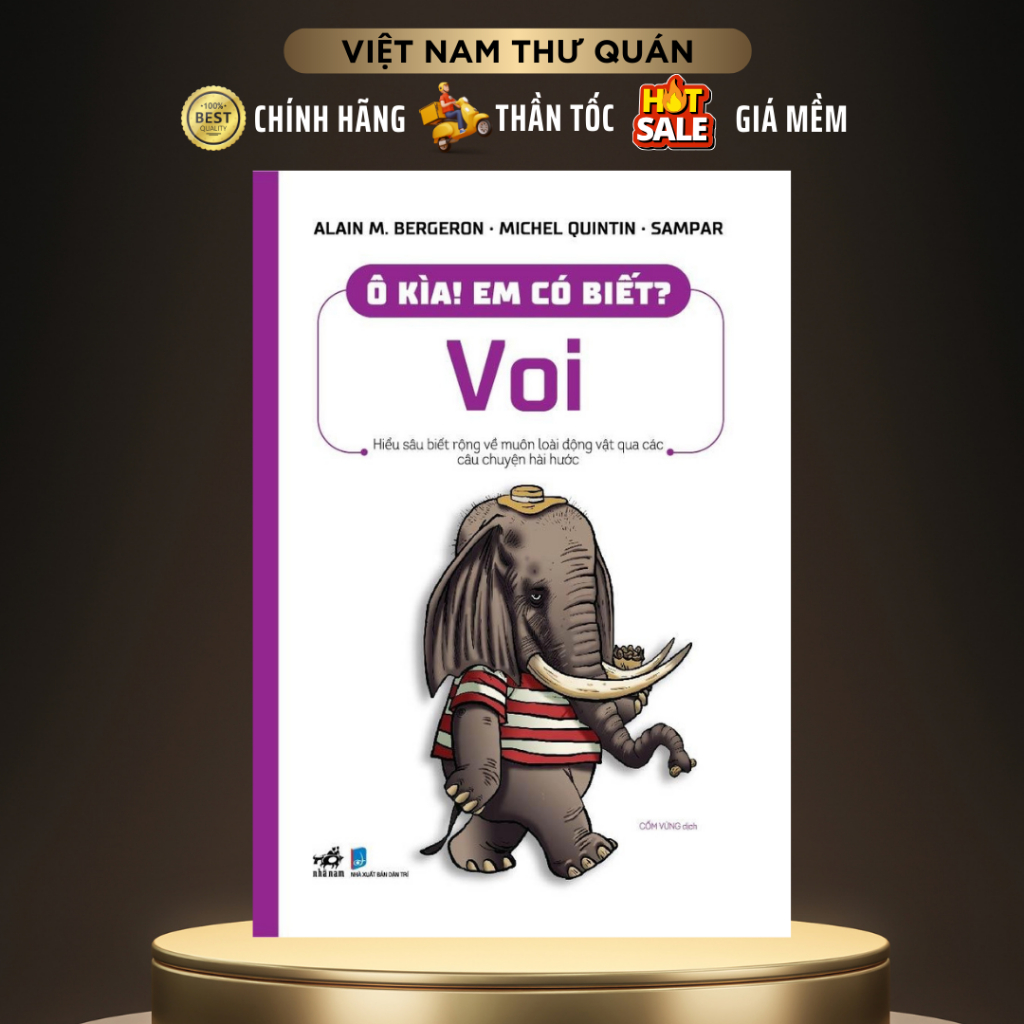 Sách - Ô kìa! Em có biết? - Voi [Nhã Nam]