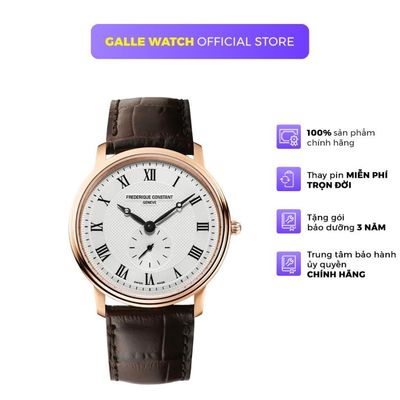 Đồng hồ nam Frederique Constant FC-235M4S4 chịu nước 3ATM, dây da đeo tay, kính Sapphire cao cấp, chính hãng