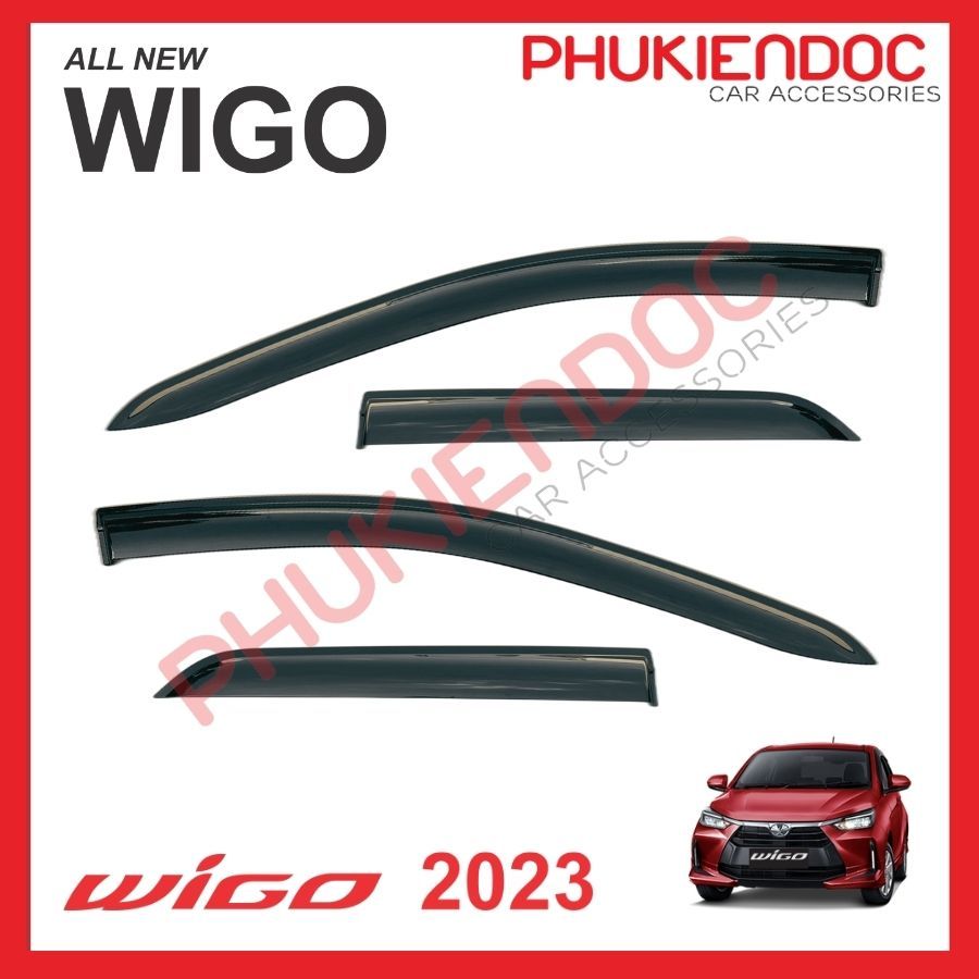 Vè che mưa Toyota Wigo 2023 nhập khẩu