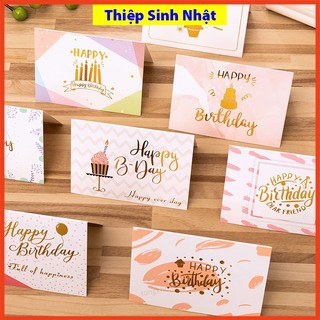 Thiệp sinh nhật, thiệp quà tặng in hình đáng yêu nhiều mẫu mã lựa chọn