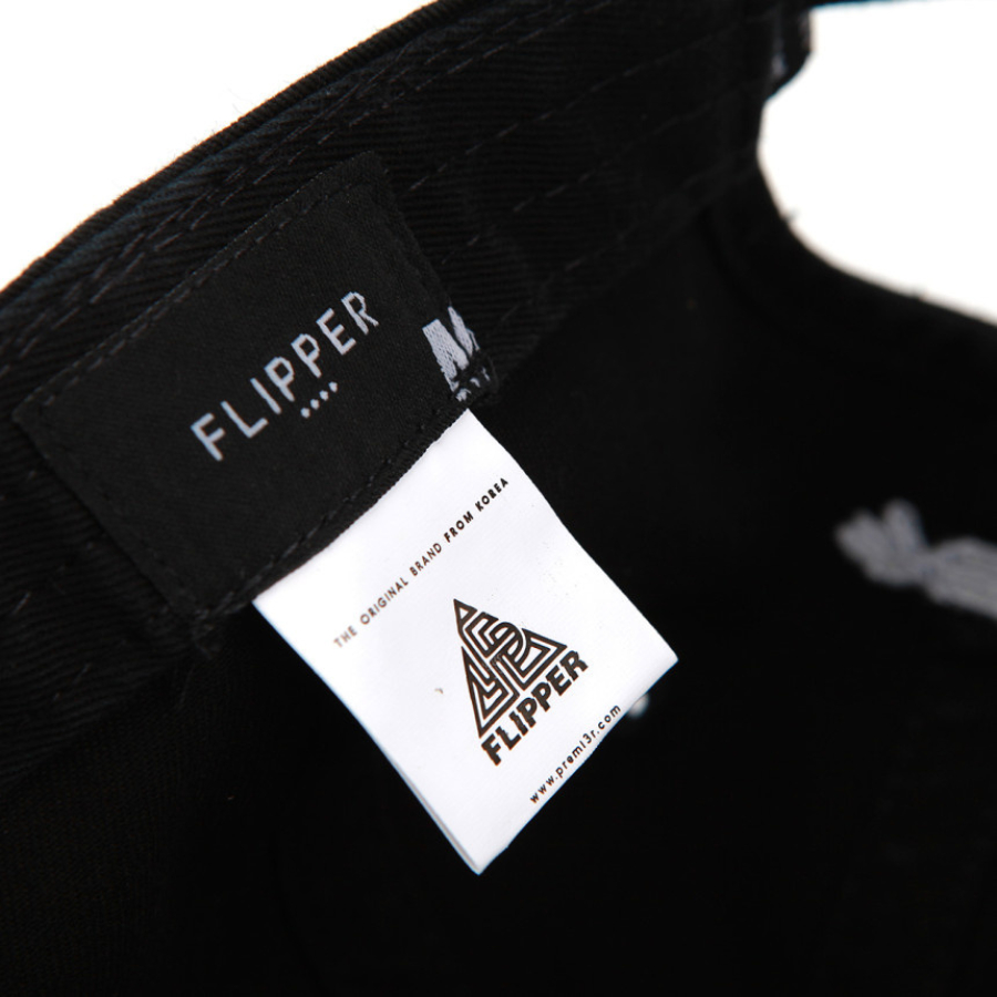 Nón lưỡi trai nón kết PREMI3R FLIPPER dadhat G8 TL4 ONELINE black F0074 mũ lưỡi trai