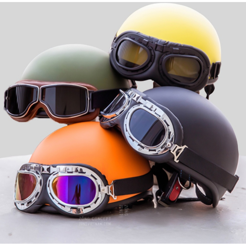 Mũ Bảo Hiểm Nửa Đầu