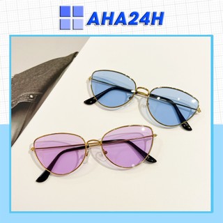 Mắt kính gọng xi hàn quốc hot nhất💖FREESHIP💖kính mát nữ AT202 giọt nước tinh tế AH1059