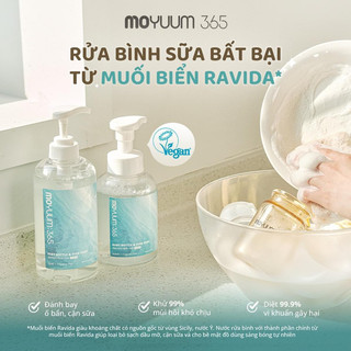 Nước rửa bình tạo bọt - dạng gel moyuum hàn quốc 🎉🎉🎉
