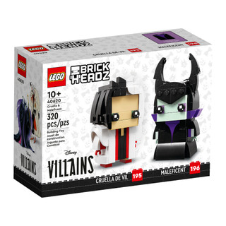 [Lego BrickHeadz] 40620 Disney Cruella và Maleficent
