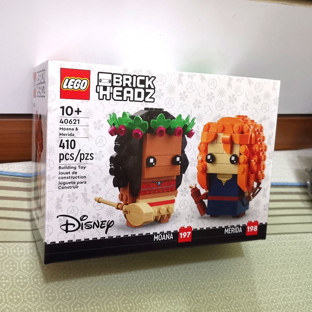 [Lego BrickHeadz] 40621 Disney Công chúa Moana và Merida