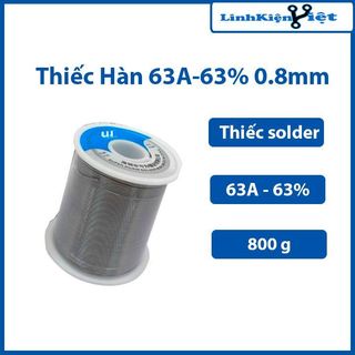 Thiếc Hàn 63A-63% 0.8mm cuộn 800g