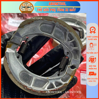 Bố thắng xe số xe ga, má phanh xe số xe ya kèm lò xo abomtool
