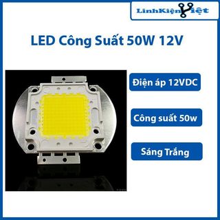 Đèn led công suất 50W điện áp 12V ánh sáng trắng