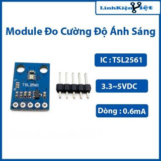 Module đo cường độ ánh sáng thường,hồng ngoại TSL2561 I2C GY2561