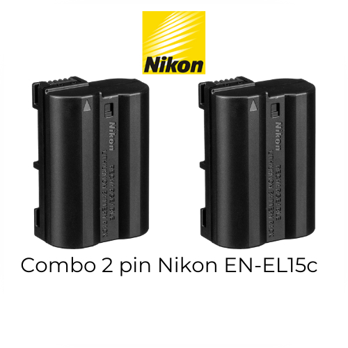 Pin máy ảnh Nikon EN-EL15c -  Combo 2 pin