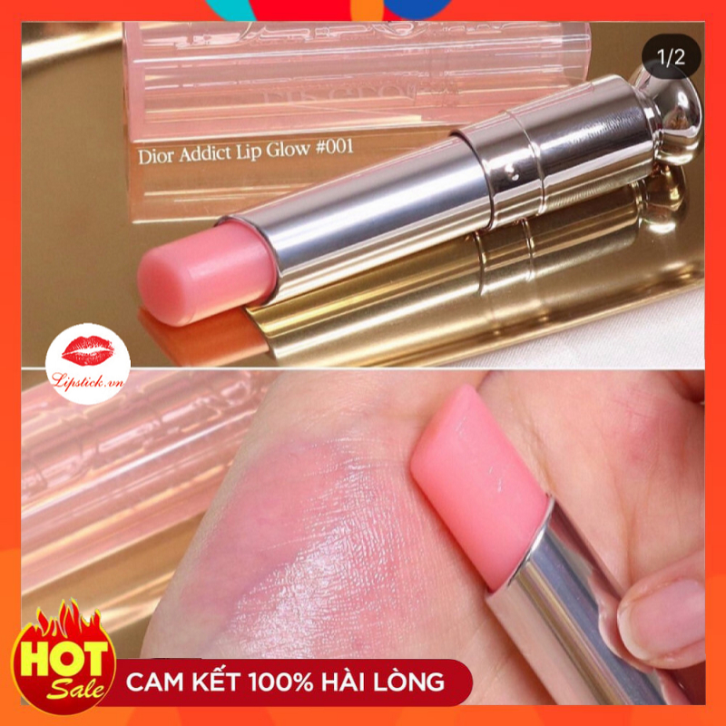 Son Dưỡng Môi DIOR Addict Lip Glow - Full box Mã 001- 004 Full size 3.5g