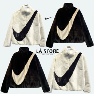 Áo Khoác Lông NIKE mượt 3 Lớp siêu ấm - hàng chuẩn chính hãng tag mác đầy đủ siêu ấm mùa thu đông LÁ_STORE